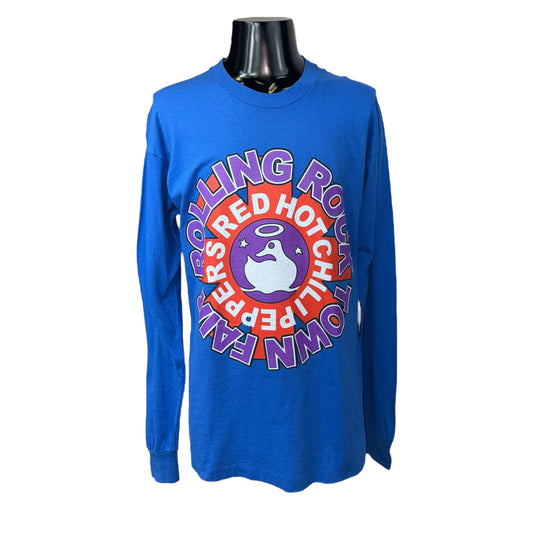 RED HOT CHILI PEPPERS ROLLING ROCK TOWN FAIR T-Shirt Red Size L