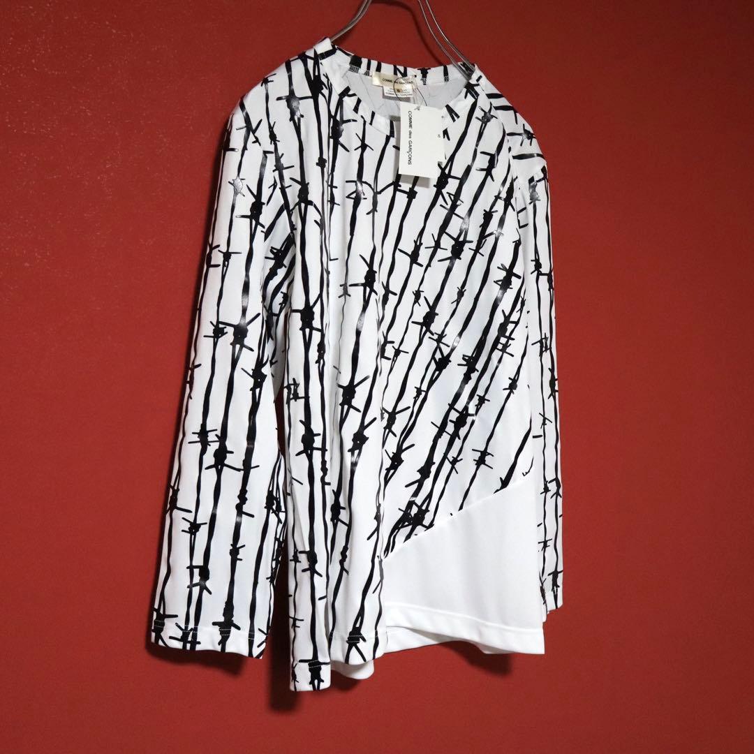 Comme des Garcons 25SS Barbed Wire Asymmetrical Long Sleeve Size S