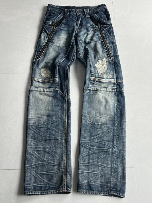 PPFM Blue Denim Pants