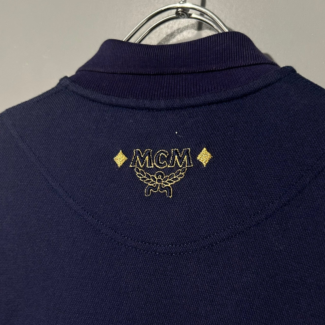 MCM Embroidered Logo Polo Shirt Size S
