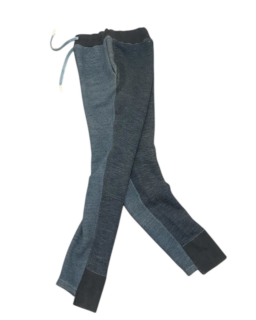 Maison Margiela Gray Knit Split Hem Sweatpants