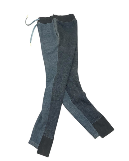 Maison Margiela Gray Knit Split Hem Sweatpants