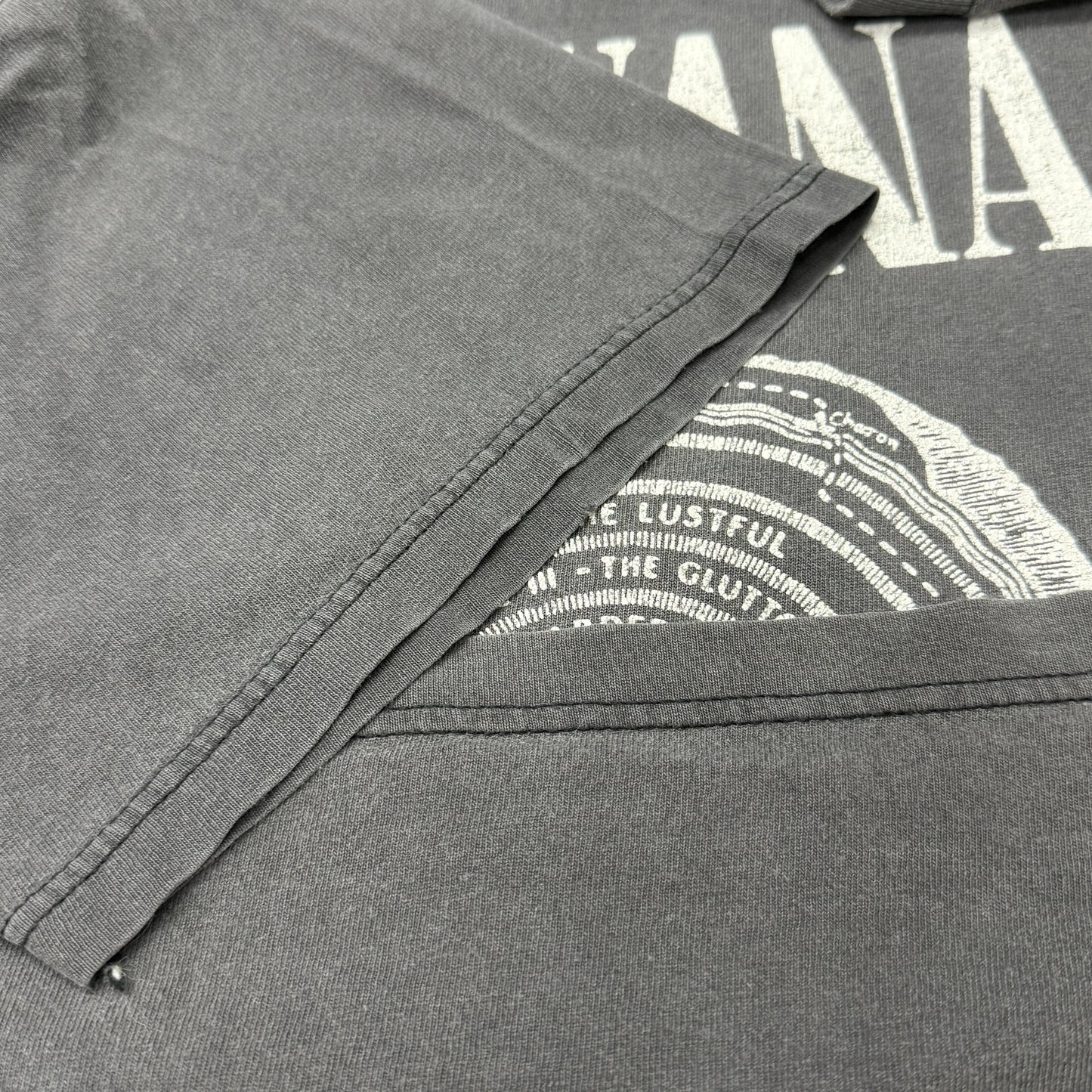 NIRVANA 90s "VESTIBULE" Faded Vintage Giant Tag T-Shirt Size XL