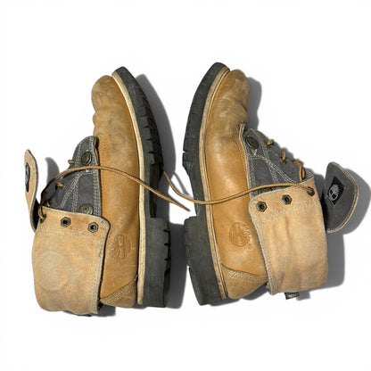 Timberland 3way Detachable Gray Cotton Boots Size 9
