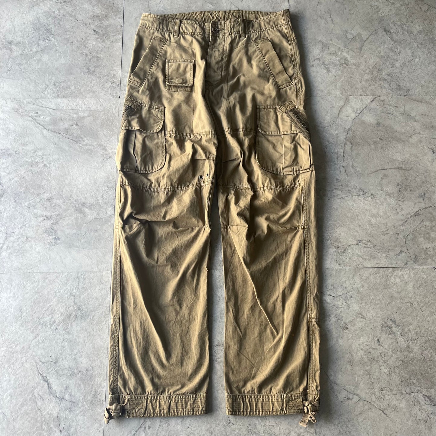 Diesel Beige Cargo Pants Size 40