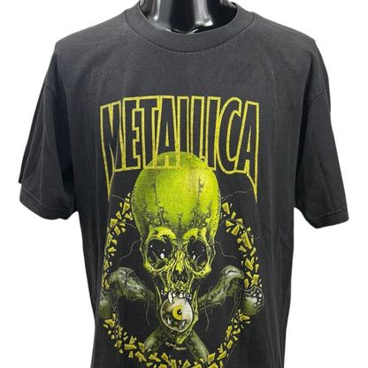 METALLICA 00s "No Leaf Clover" Pushead T-Shirt Size LXL