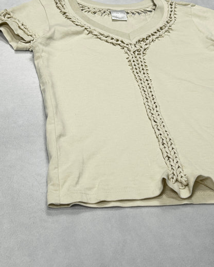 Number (N)ine Braided V-Neck T-Shirt F/W2002 Size 1