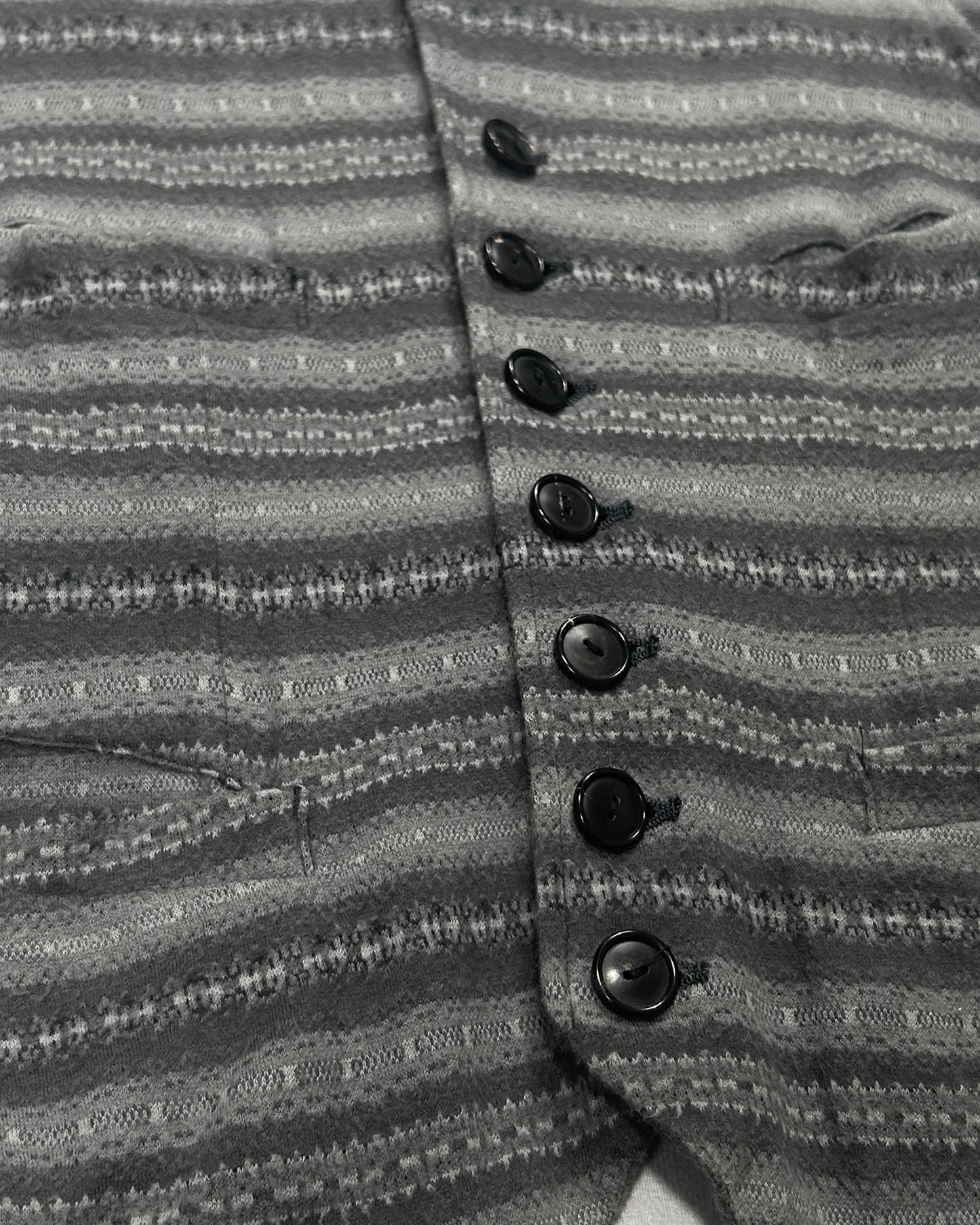 Number (N)ine Fair Isle Jacquard Vest (SS08) Size 3