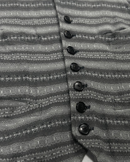 Number (N)ine Fair Isle Jacquard Vest (SS08) Size 3