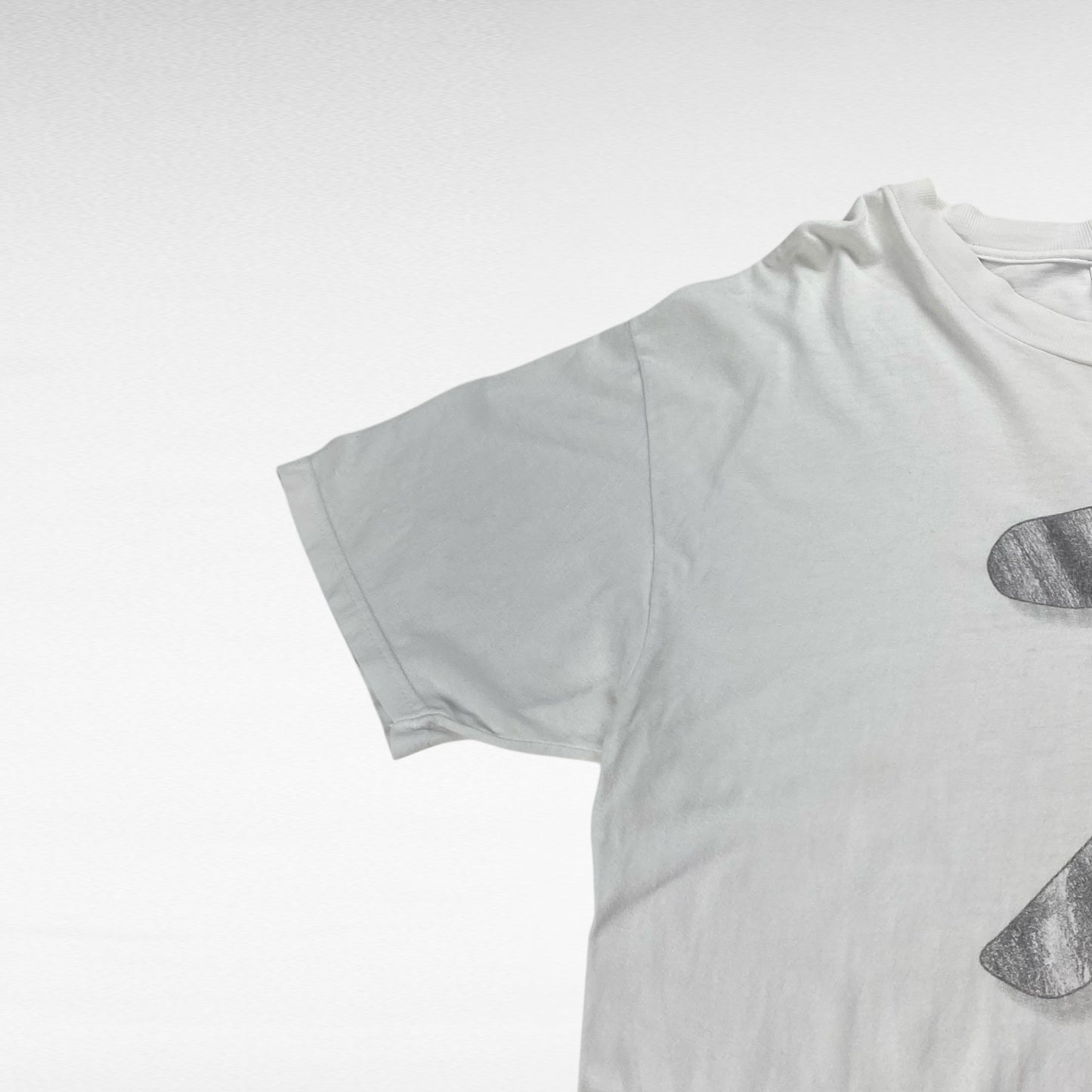 Hanes Short Sleeve T-Shirt White Size L