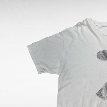Hanes Short Sleeve T-Shirt White Size L