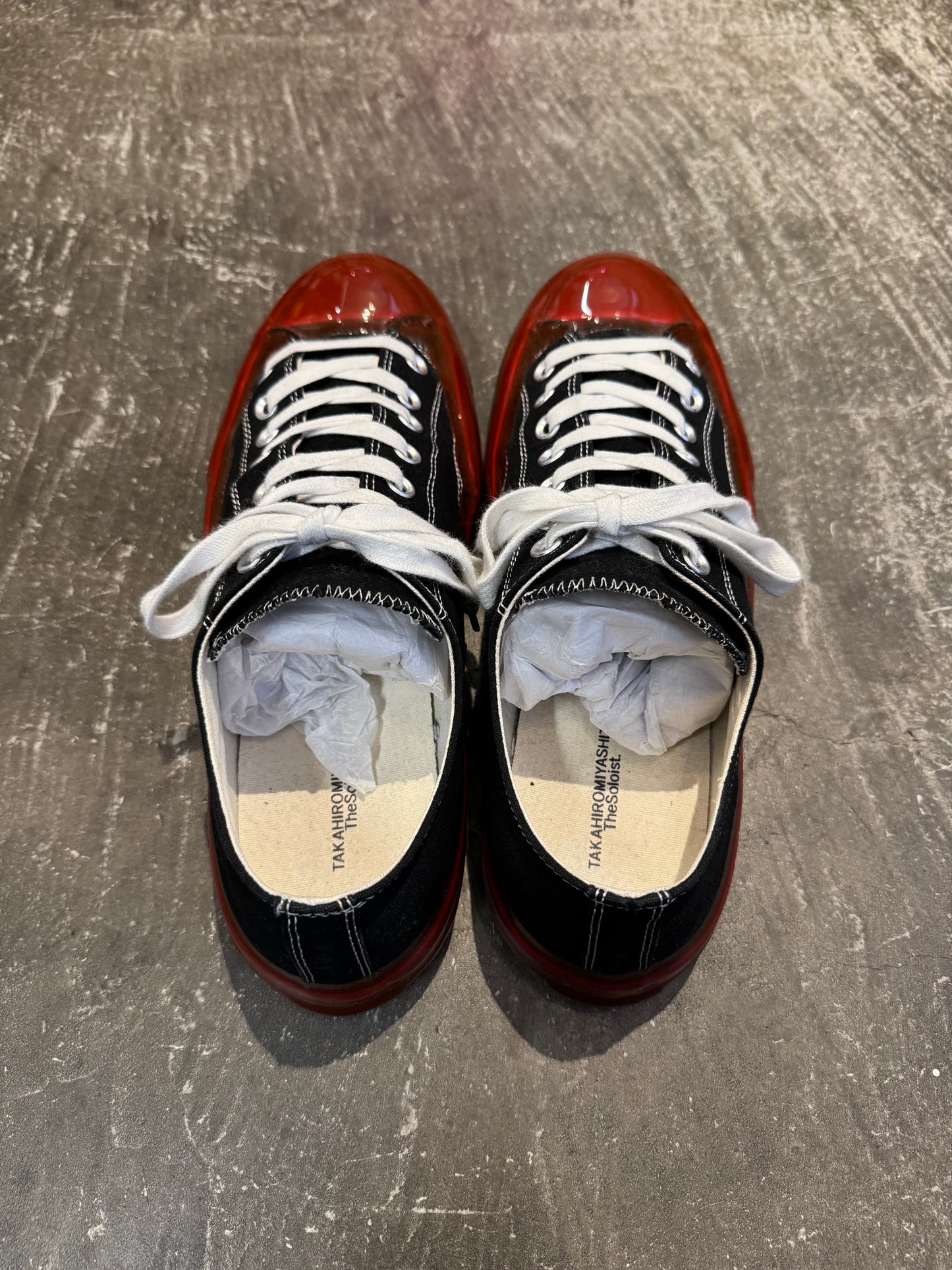 Vintage TheSoloist. Multi Black Red Sneakers Size 10