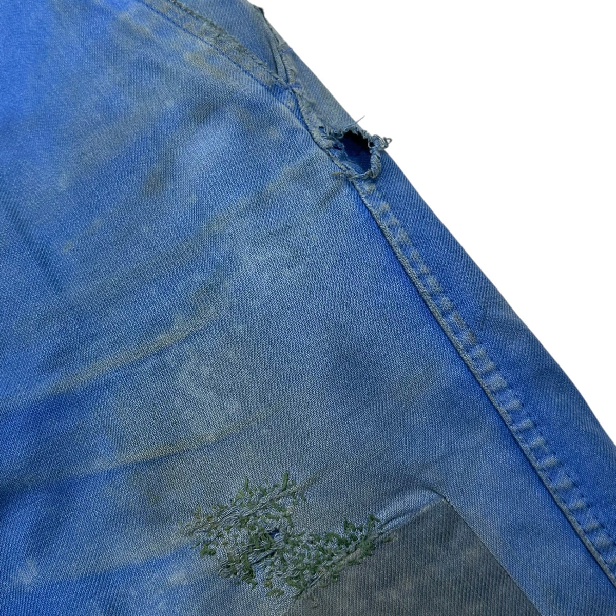 FRENCH VINTAGE 50s-60s Boro French Work Pants Blue