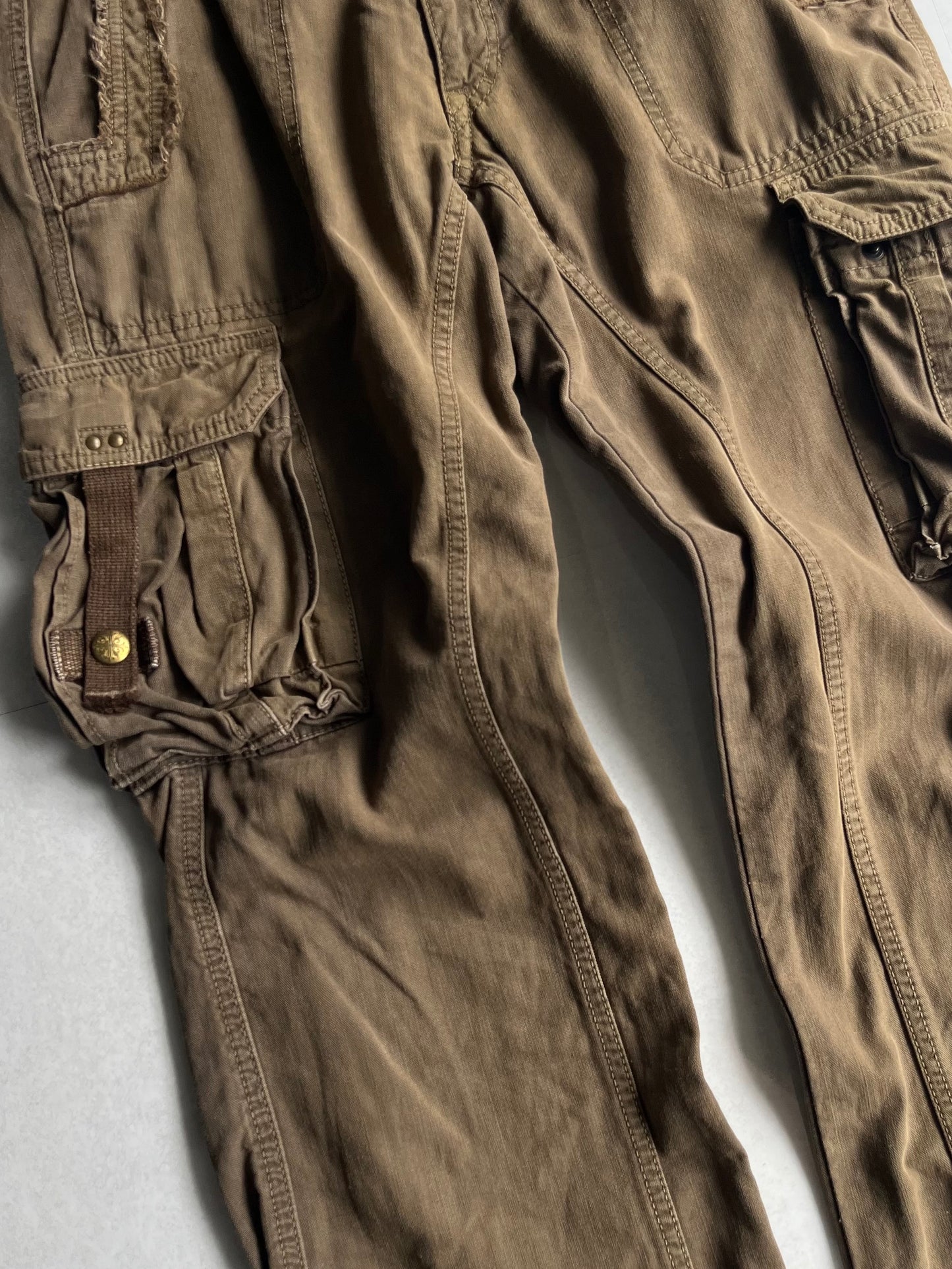 Vintage Gimmick Flare Cargo Pants Size 40