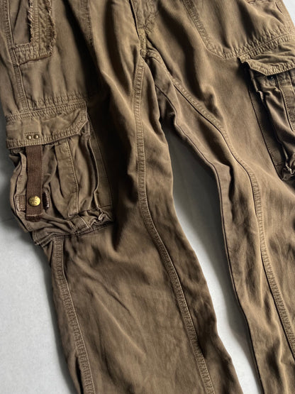 Vintage Gimmick Flare Cargo Pants Size 40