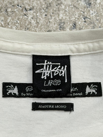 STUSSY x Sasquatchfabrix Hagure Mono T-Shirt White Size L
