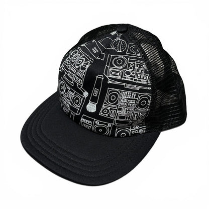 Vintage Stussy Trucker Cap Black Size ONE SIZE
