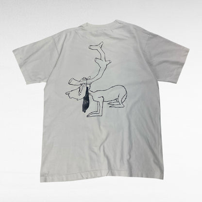 Fruit Of The Loom 90s T-Shirt White Size M