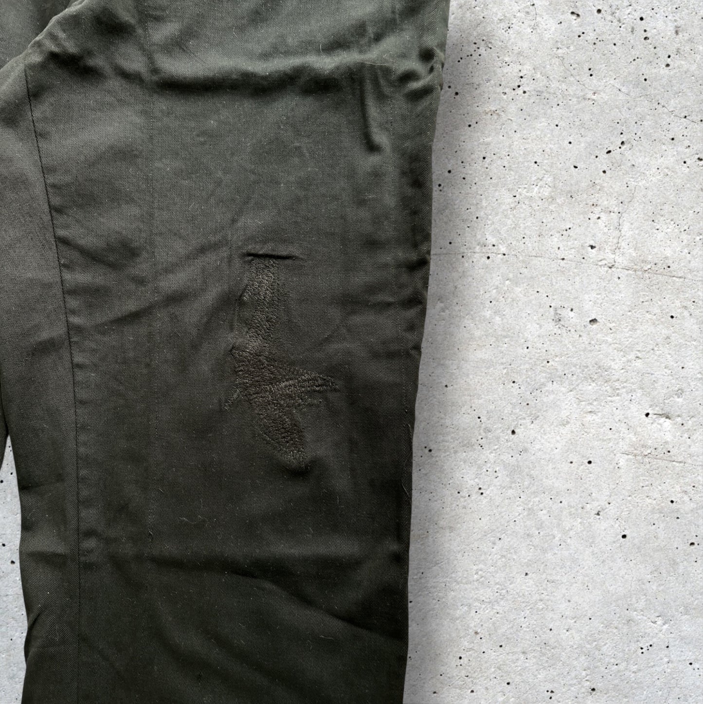 unknown 60's work pants black after dye Size 36