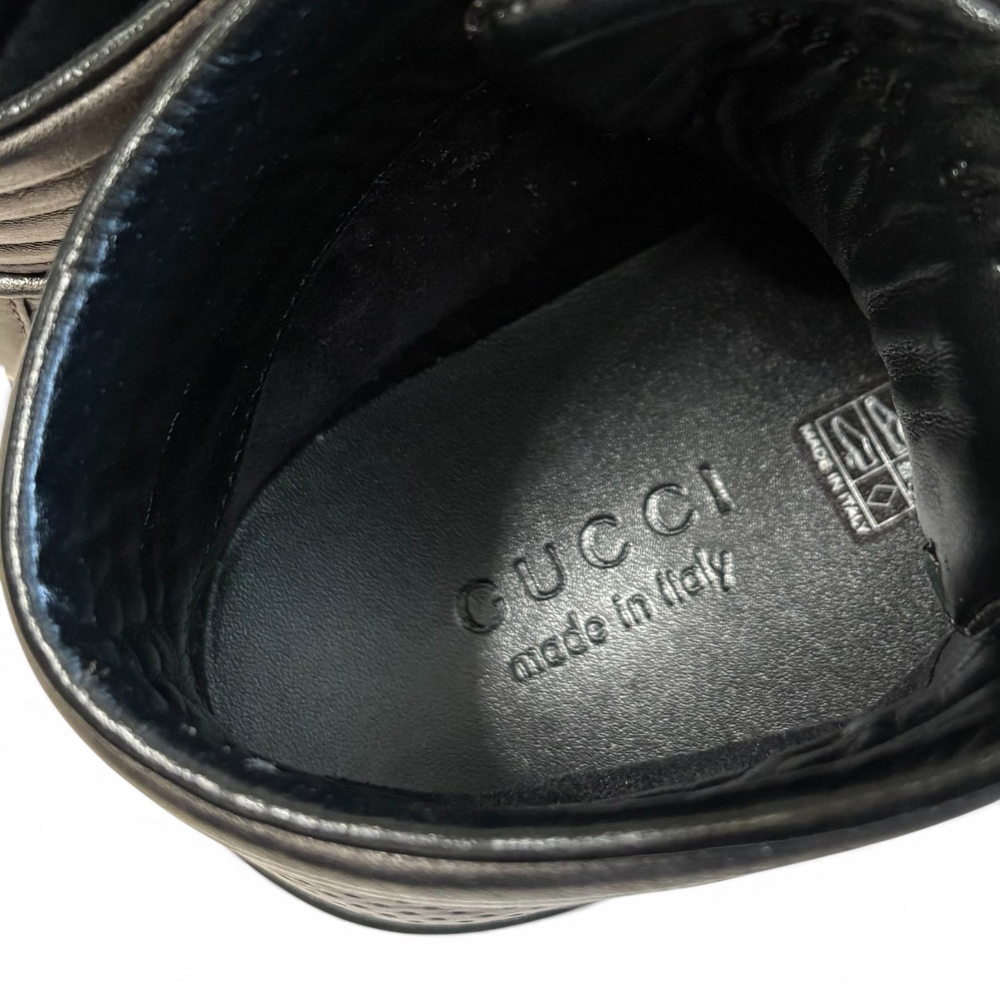 Vintage Gucci GG Silver Sneakers Size 6