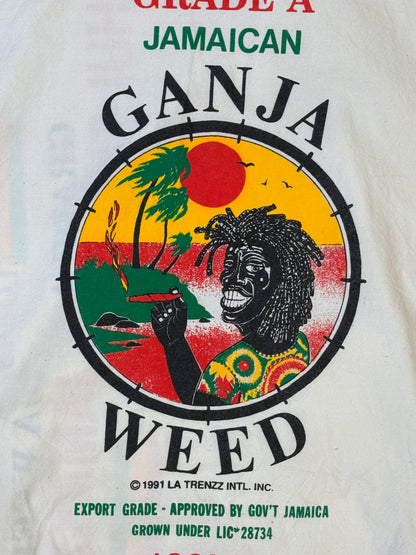 LA TRENZZ 00s Cotton Rasta Anorak White Size XL