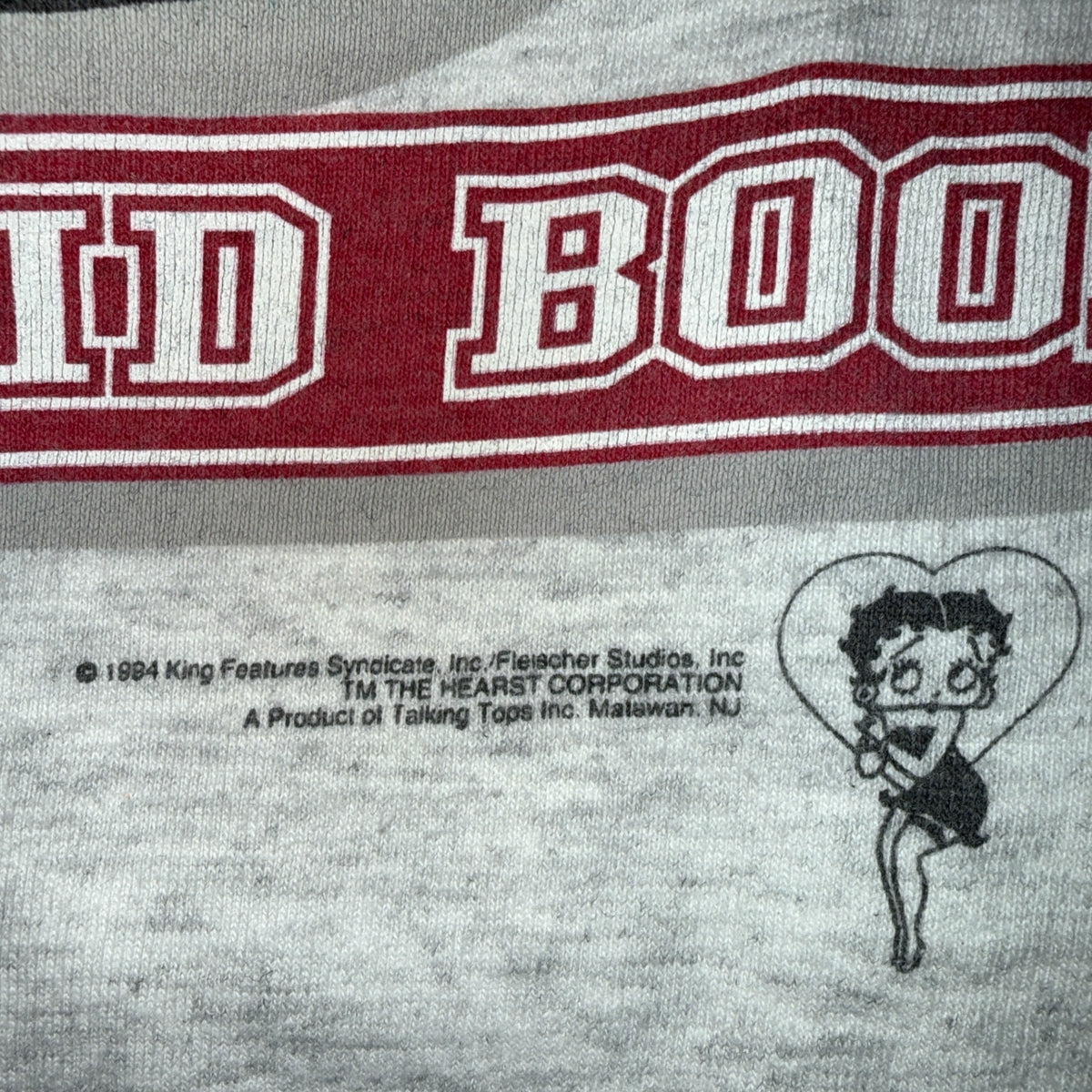 BETTY BOOP 94s HARD AS STEEL T-Shirt Size XL