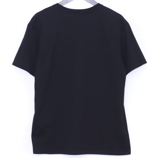 CELINE 38AW Small Logo Print Loose T-Shirt Black Size XS