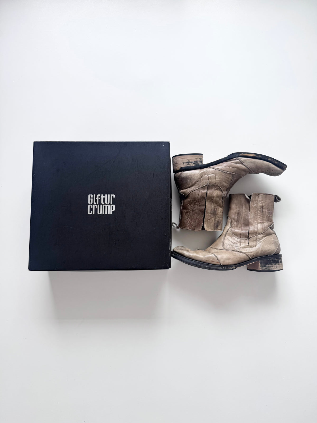 GIFTUR CRUMP Boots Gray Size 42