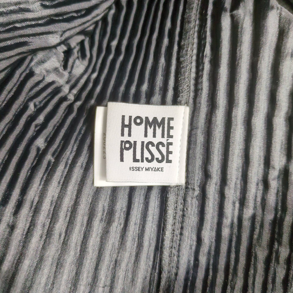 HOMME PLISSE ISSEY MIYAKE Pleated Tailored Jacket Size 2