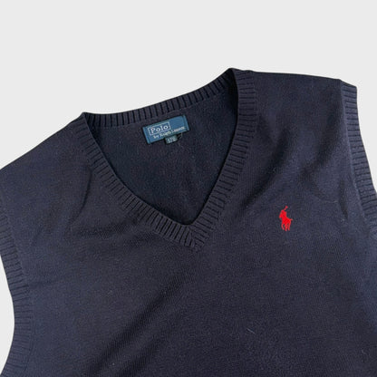 POLO by Ralph Lauren 90s V-Neck Knit Sweater Size S