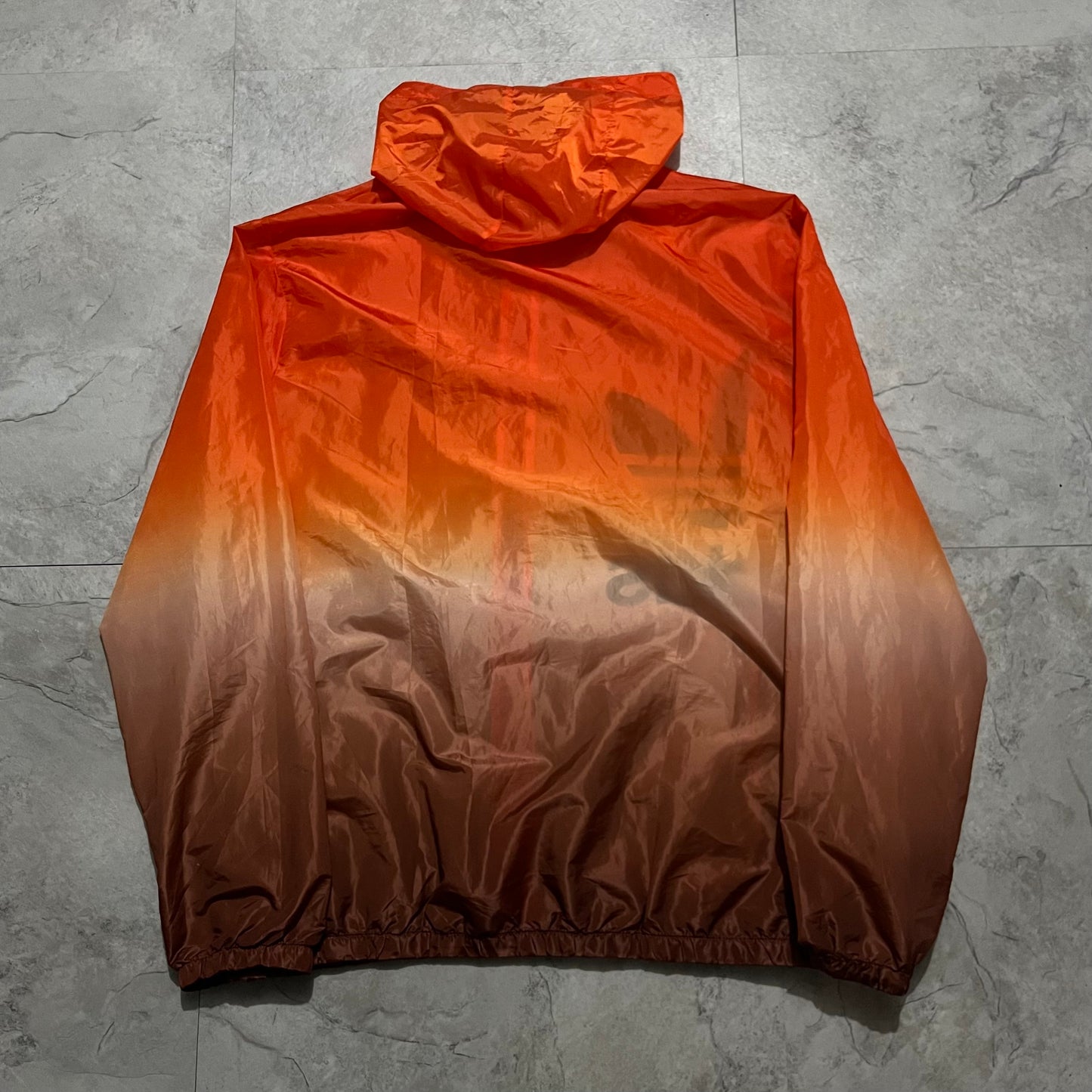 Vintage Multi Nylon Zip-Up Hoodie Size 3XL