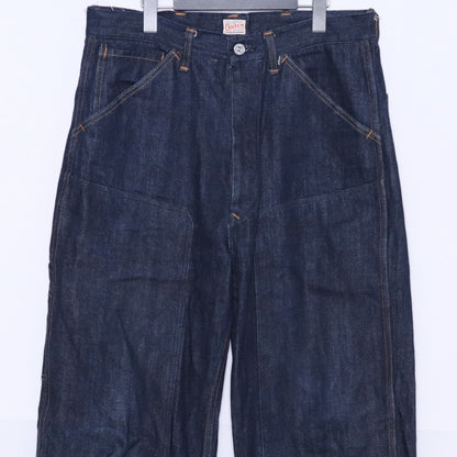 CANTON OVERALLS Basic Work Denim Indigo Jeans Size 32