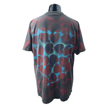 Nirvana 90s HEART SHAPED BOX T-Shirt Black Size XL