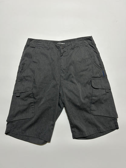 GOODENOUGH 2000s Poly Cotton Cargo Shorts Gray Size M