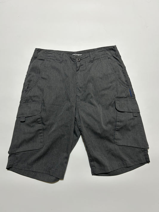 GOODENOUGH 2000s Poly Cotton Cargo Shorts Gray Size M