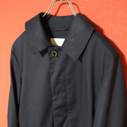 Mackintosh Dunkeld Rubberized Balmacaan Coat Long Size M