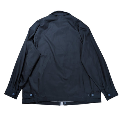 Yves Saint Laurent YSL Logo Zip Up Blouson Black Size 105