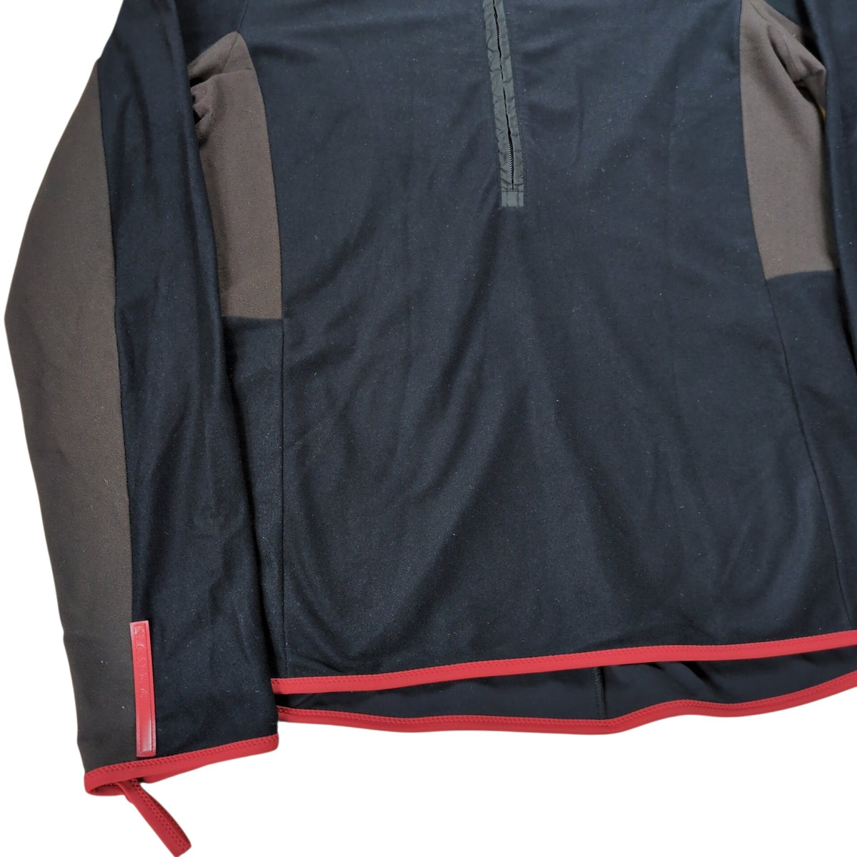 PRADA SPORT Multi Half Zip Pullover Jacket Size M