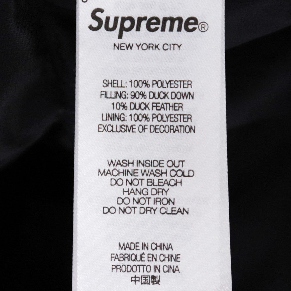 SUPREME 24AW 700-Fill Lightweight Puffer Jacket Black Size M