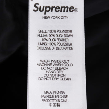 SUPREME 24AW 700-Fill Lightweight Puffer Jacket Black Size M