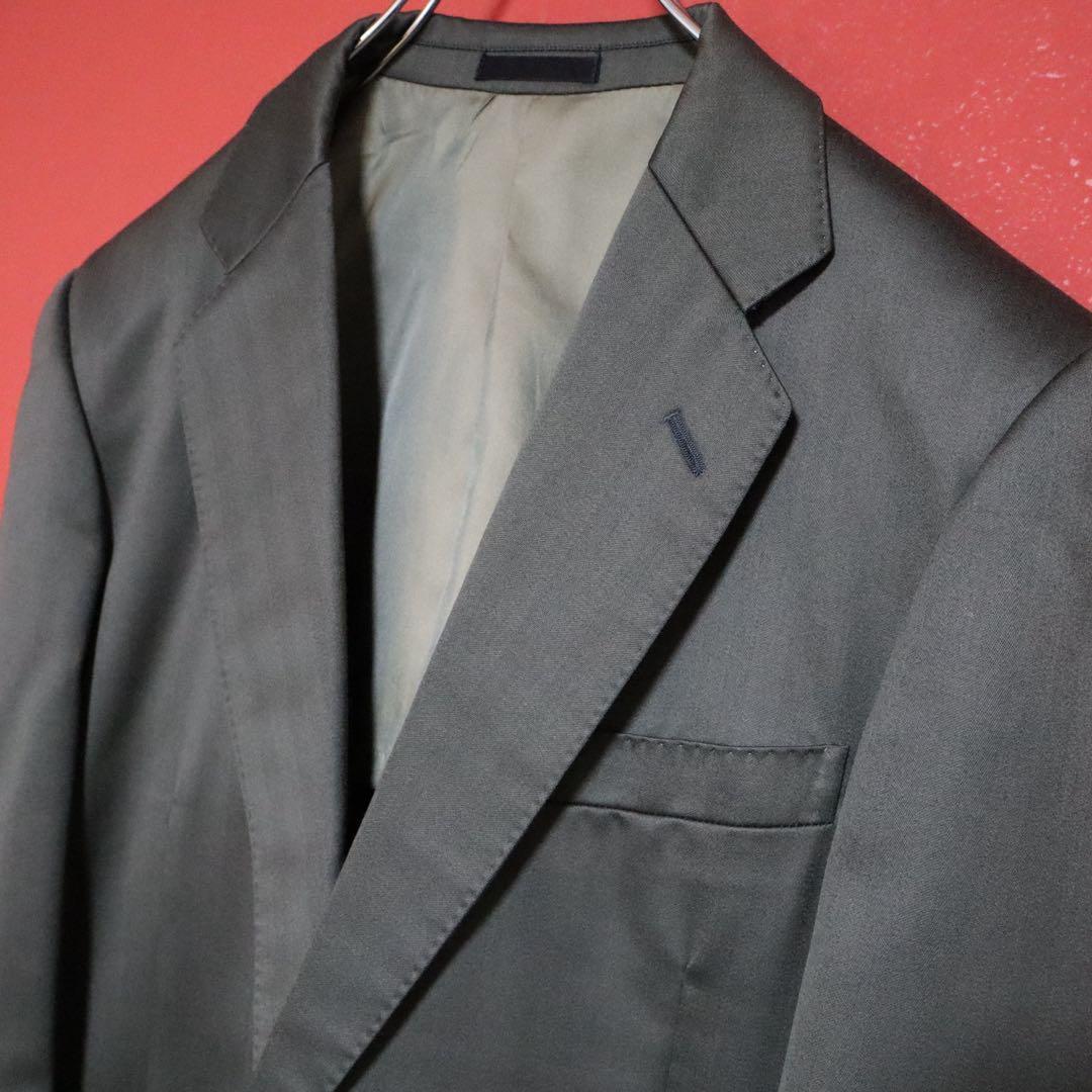 Burberrys 90s Shadow Stripe Flare Suit Blazer