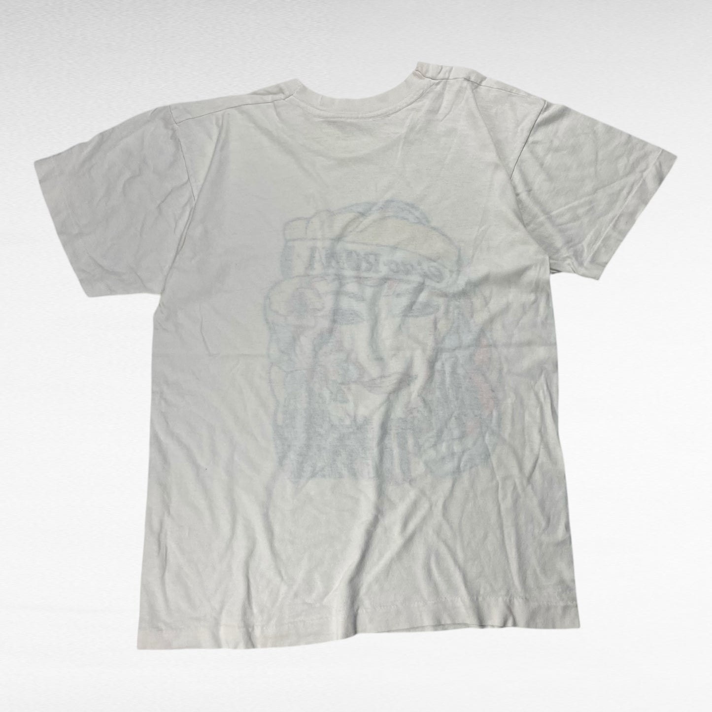 unknown 80s Print T-Shirt White Size S
