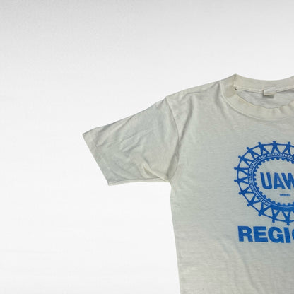 unknown 80s Print T-Shirt White Size M