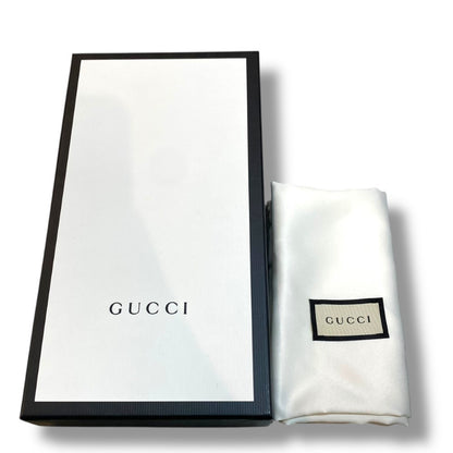 GUCCI GG Marmont Zip Around Wallet Black Size F