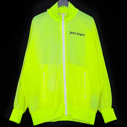 PALM ANGELS Loose Fit Armline Track Jacket Yellow Size M