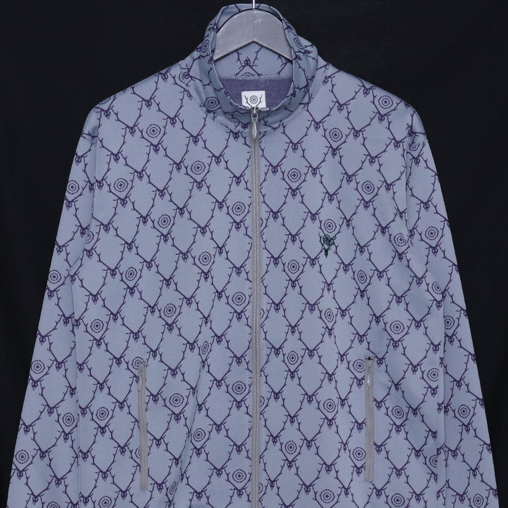 South2 West8 22SS Trainer Track Jacket Blue Size S