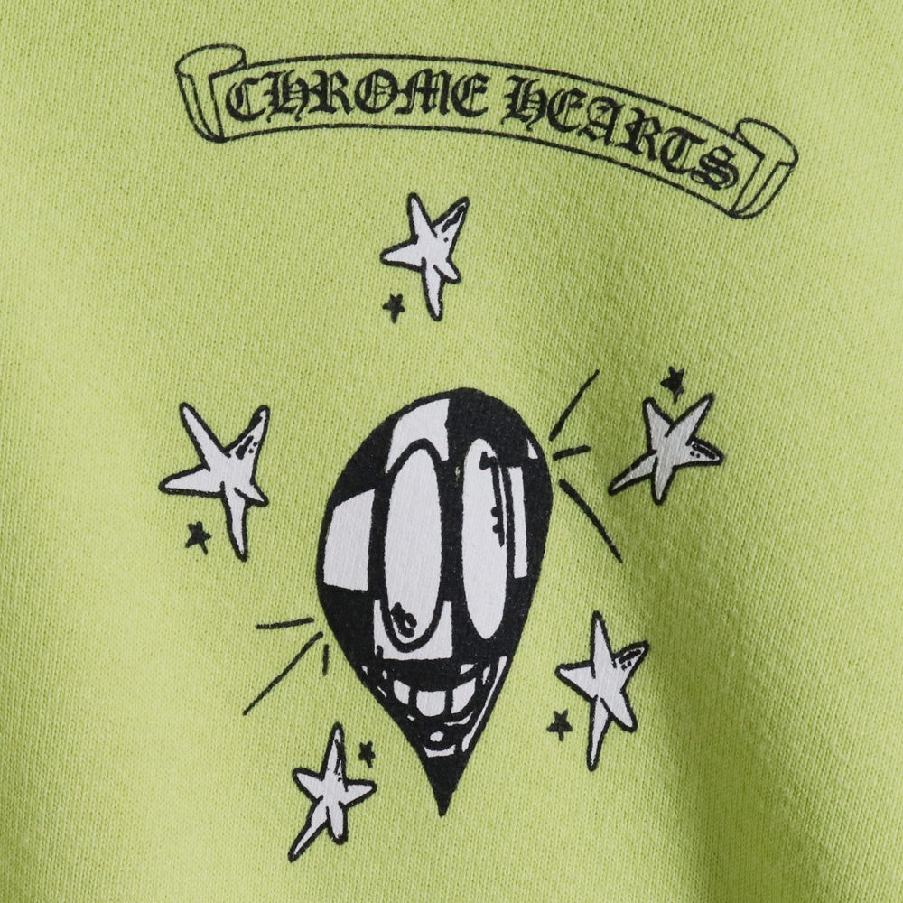 CHROME HEARTS Matty Boy PPO Chain Game Hoodie Green Size XL
