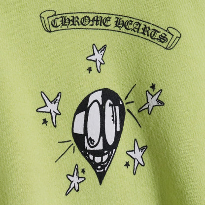 CHROME HEARTS Matty Boy PPO Chain Game Hoodie Green Size XL