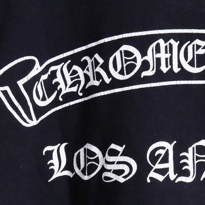 Chrome Hearts Los Angeles Scroll Label T-Shirt Black Size S