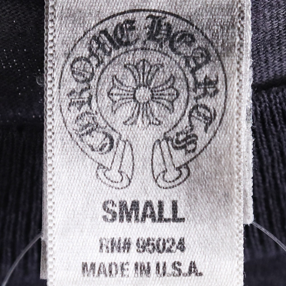 CHROME HEARTS OLD CH Plus Back Print T-Shirt Black Size S